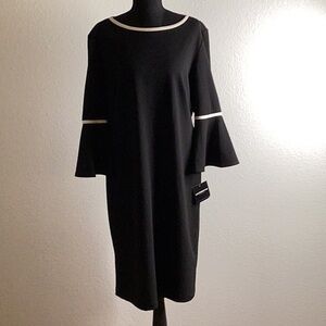 Liz Claiborne Dress with Bell Sleeves